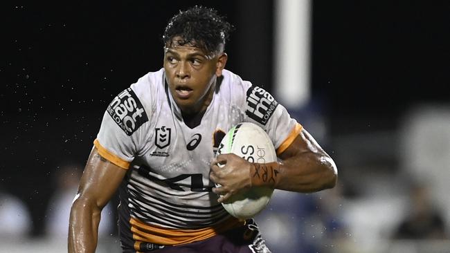 Broncos fans are hoping the potential of Selwyn Cobbo matches the hype. Picture: Ian Hitchcock/Getty Images