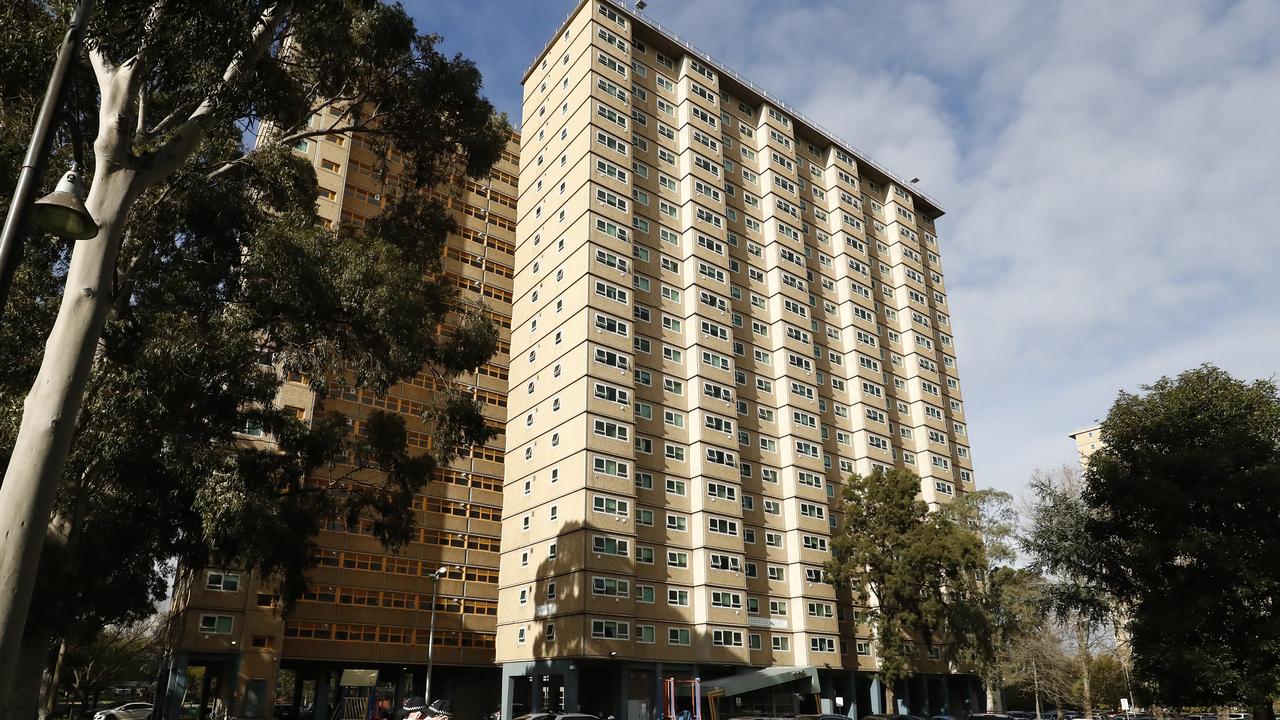 After residents of 12 Melbourne hotspot postcodes were told to stay home and nine public housing towers were placed into forced lockdown, the rest of metropolitan Melbourne is under stay-at-home restrictions. Picture: Darrian Traynor/Getty Images