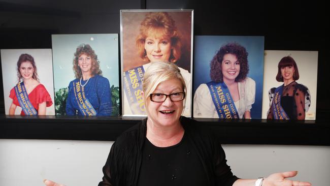 Flashback – Gold Coast Show manager Lavinia Rampino is hoping to find some of the Show girls featured in these pictures. Pics Tim Marsden.