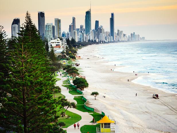 The famous Surfers Paradise skyline