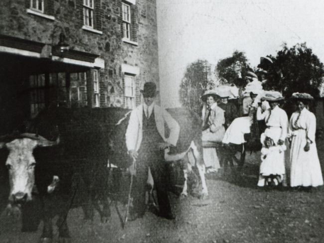 The general store in Swansea, Tasmania, has been in the Morris family’s hands for 150 years. Picture: COURTESY OF GLAMORGAN SPRING BAY HISTORICAL SOCIETY/MAUREEN FERRIS.