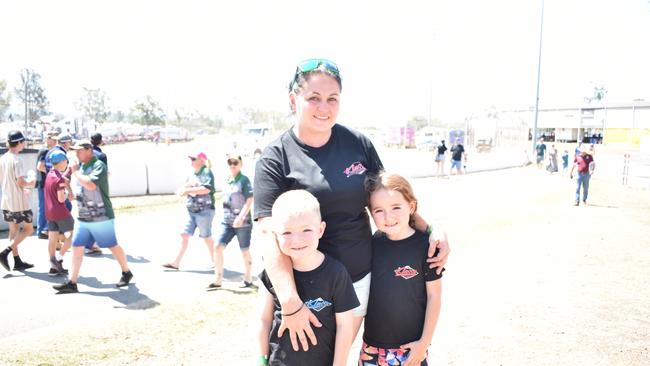 Families travelled from across the state to attend the Lights on the Hill Trucking Memorial at Gatton on Saturday, September 20, 2023.