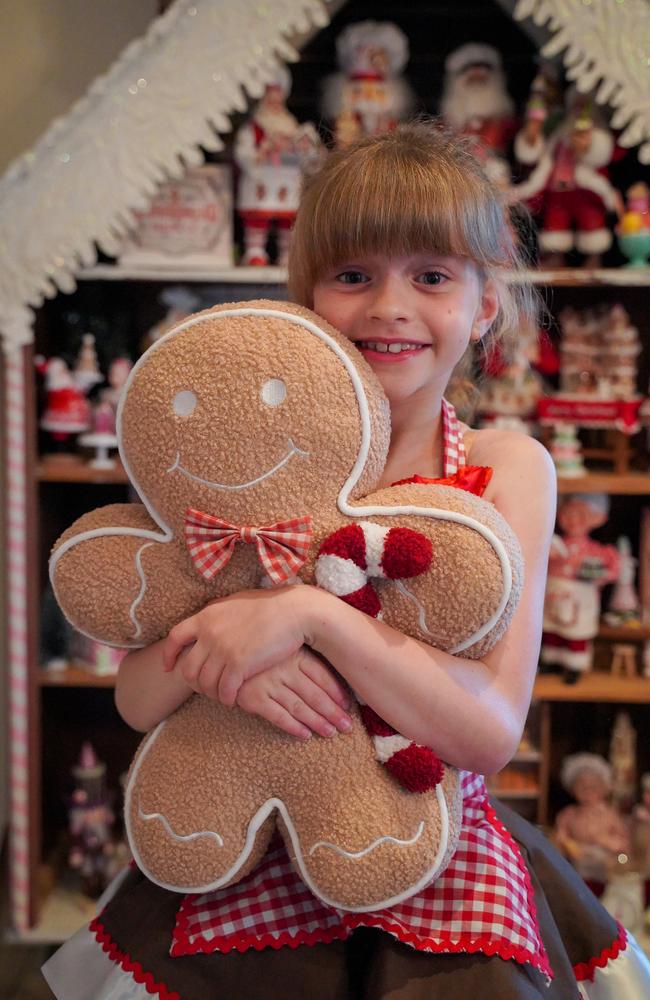 Walkerston grandmother Karen North has created a Christmas wonderland inside her home. Picture: Heidi Petith