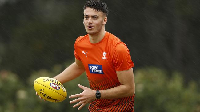 Jake Riccardi is ready to slot into the Giants’ side. Picture: Getty Images