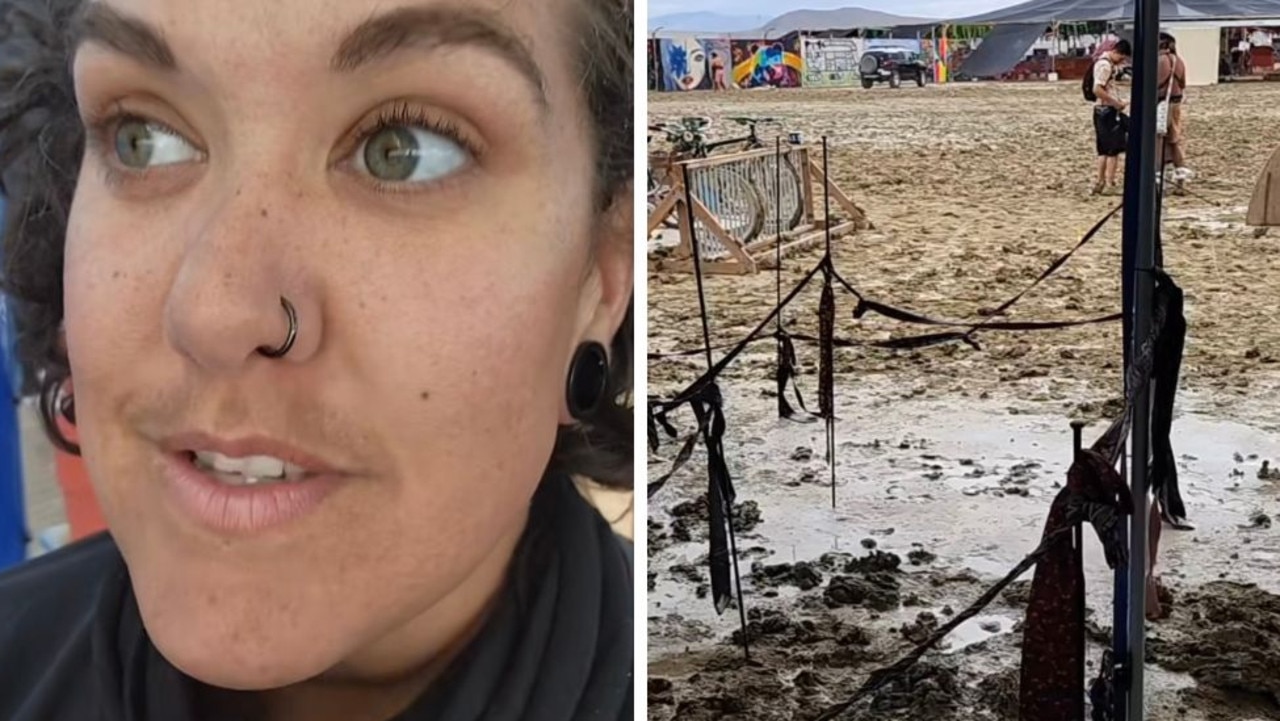 Casey Donovan among thousands trapped at Burning Man during flood emergency Mud pile news.au — Australias leading news site picture