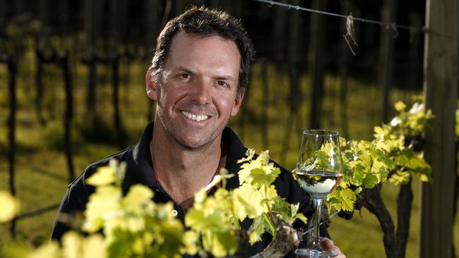 John Heslop from, Witches Falls winery. Local brands like Witches Falls, from Mt Tamborine, will not be included at the Commonwealth Games on the Gold Coast. Picture: Jerad Williams