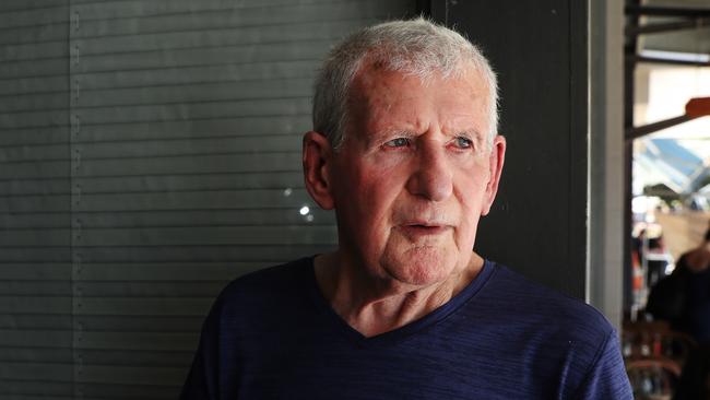 He planned a major bank robbery from inside prison and smuggled himself in a crate to steal, but Bertie Kidd says he was always “respectful”. Picture: Rohan Kelly