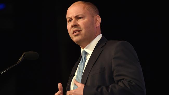 Treasurer Josh Frydenberg says ‘the strong outlook for the labour market will see one million more people in work over the next four years’. Picture: Nicki Connolly