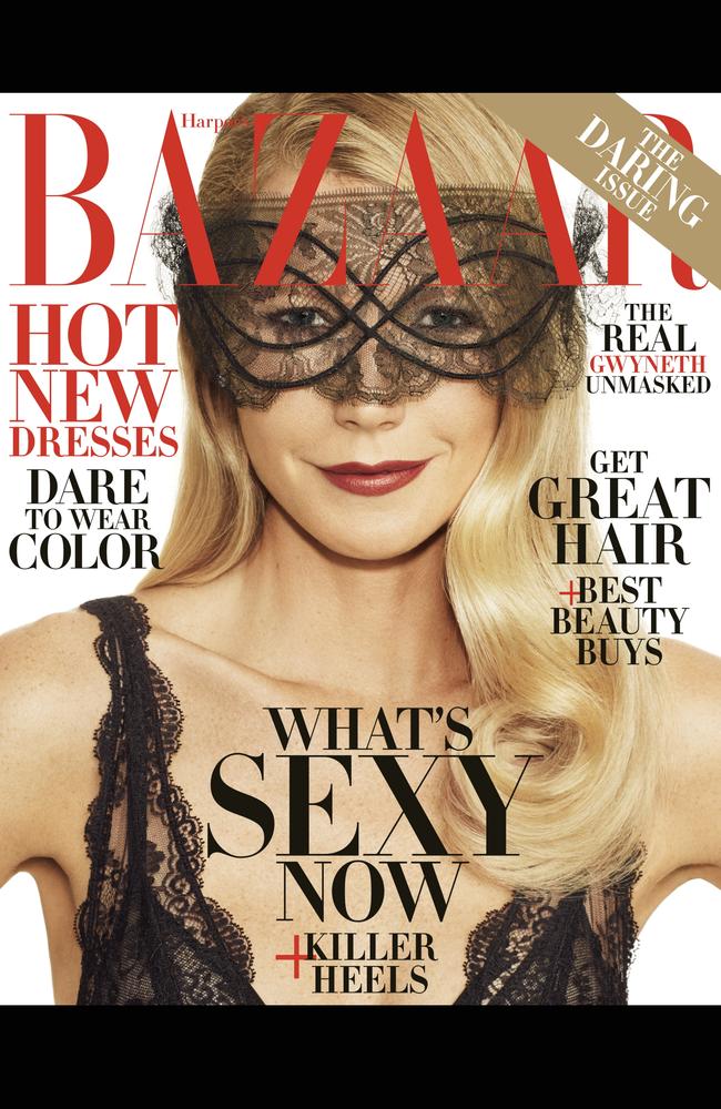 Gwyneth Paltrow in the November 2016 issue of Harper's Bazaar. Picture: Alexi Lubomirski/Harper's Bazaar