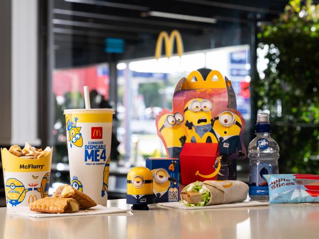 The desserts have been introduced to promote Despicable Me 4. Picture: Supplied