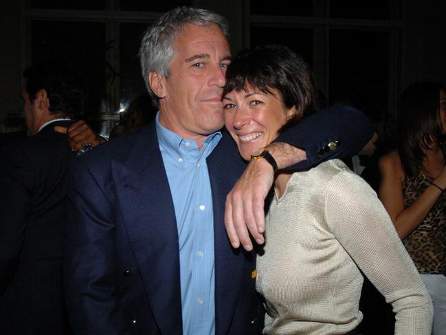 Jeffrey Epstein and Ghislaine Maxwell. Picture: Getty Images