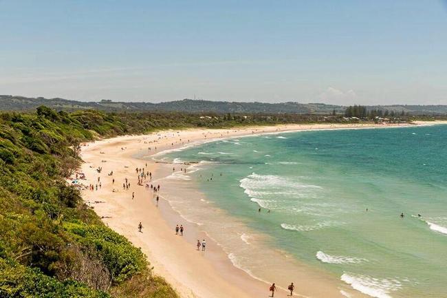 The stunning Clarke's Beach in Byron Bay. Picture: Contributed