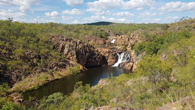 A person died at Edith Falls on Saturday. Picture: LAUREN ROBERTS