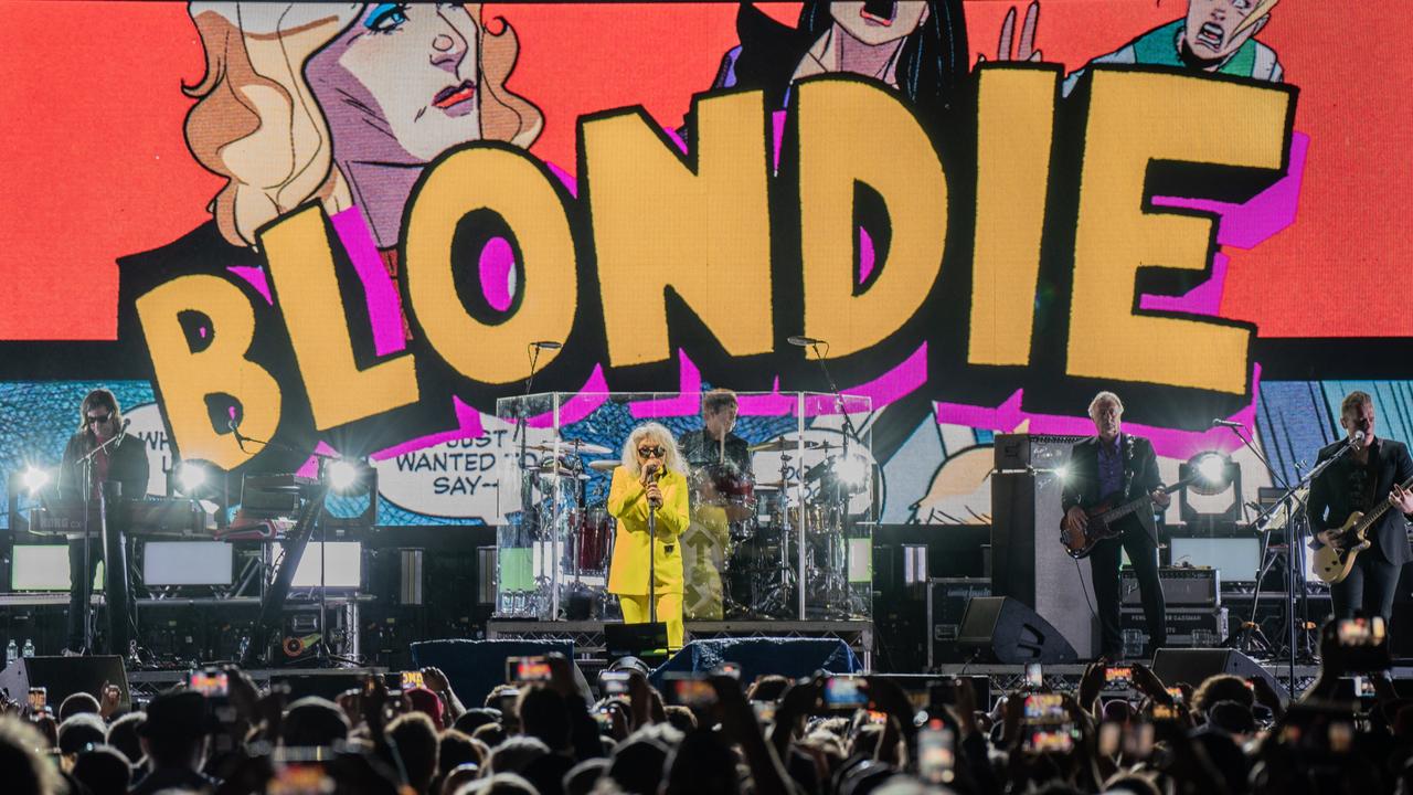 Blondie performing during the Pandemonium Rocks tour at the Gold Coast. Picture: Emmah Molles @RocknRoxCreatives