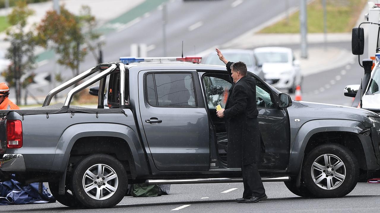 Paul Virgona was found dead in a van on the Eastlink Freeway after a shooting. (AAP Image/Julian Smith) NO ARCHIVING