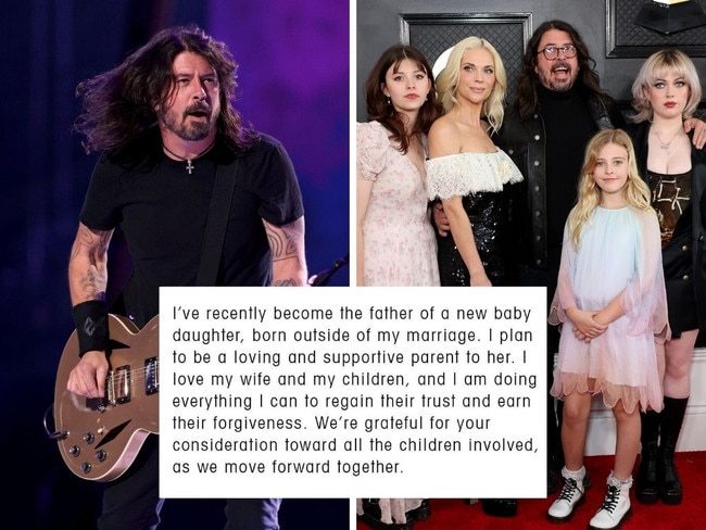 Dave Grohl's sensational family confession.