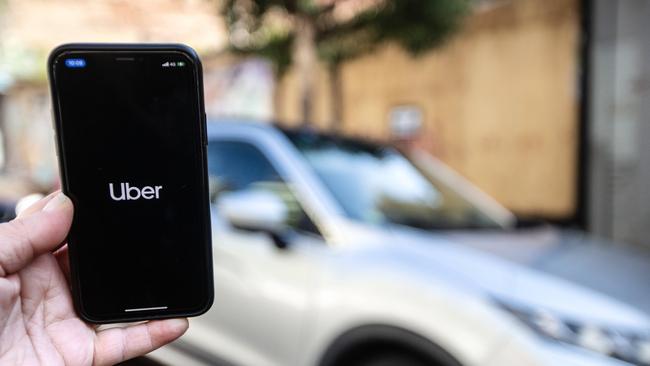The man caught an Uber while he was supposed to be self-isolating. Picture: NCA NewsWire/Sarah Matray