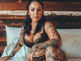 Ash, from Melbourne, has an OnlyFans page but doesn't upload explicit content. Picture: Instagram.