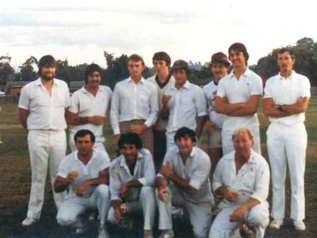 Croydon North Cricket Club’s B Grade side won a premiership in 1981. Picture: Supplied.