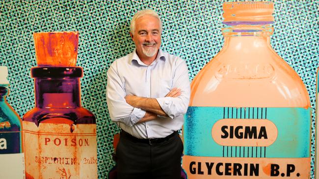 Outgoing Sigma CEO Mark Hooper. Picture: Stuart McEvoy