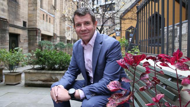 Will Mike Baird return to politics? Picture: Britta Campion