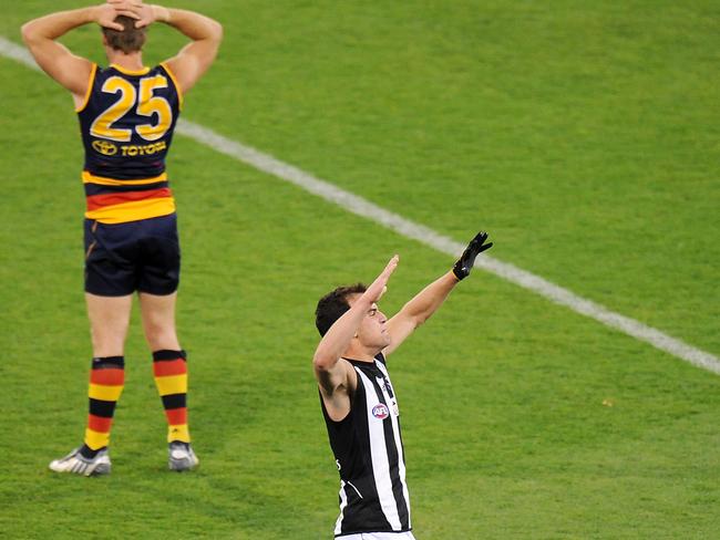 Adelaide players were left shattered after Jack Anthony’s final second goal in an elimination final.