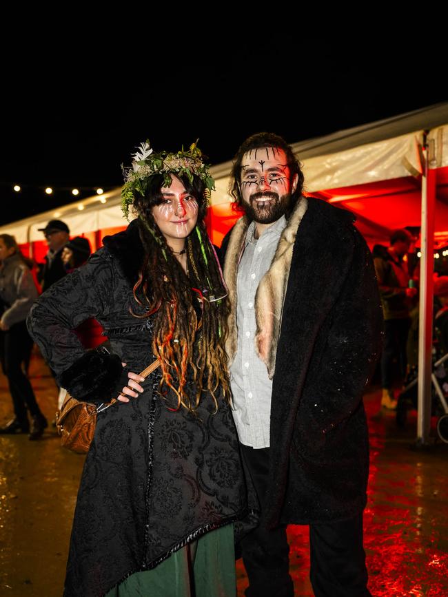 Willie Smith's Midwinter Festival Huonville - Nikita Scarafiotti and Corey Stevens. Picture: Caroline Tan