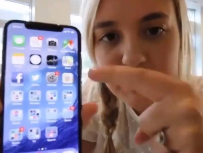 YouTube user Brooke Amelia Peterson leaked a hands-on video of the iPhone X