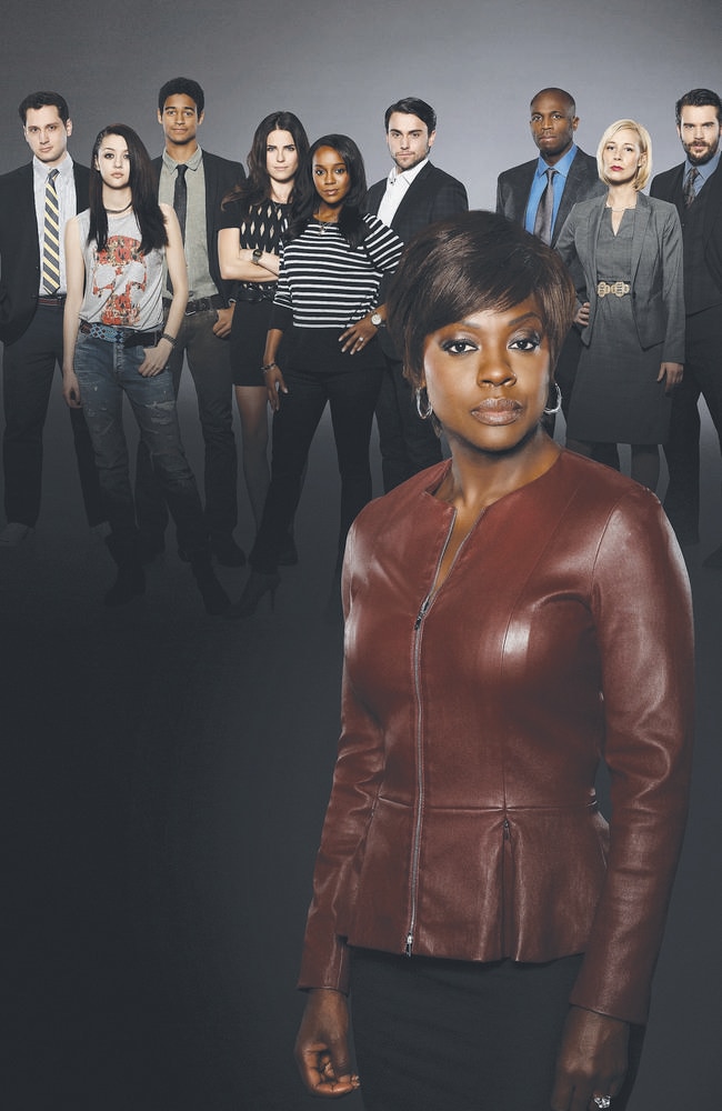 Place your bets ... Viola Davis and friends in How to Get Away With Murder.