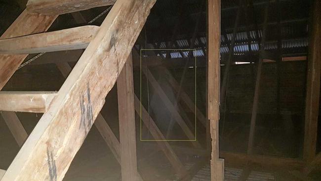 An apparition in the attic?