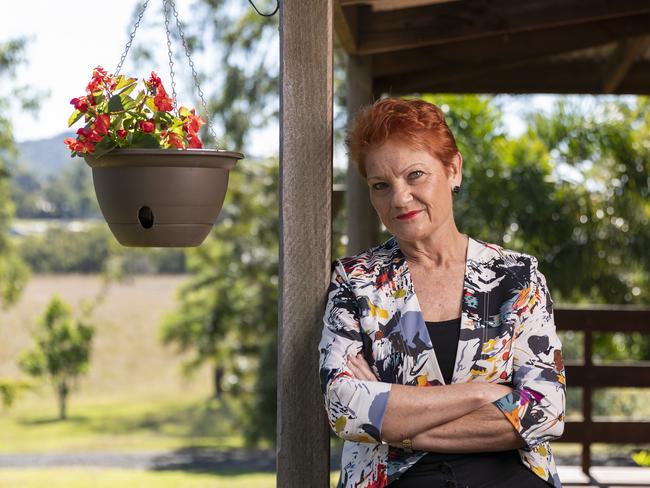 Pauline Hanson could retain her seat in the upper house. Photo: Mark Cranitch.