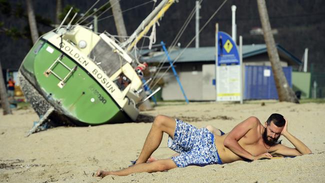 Cyclone Debbie Sunbaking