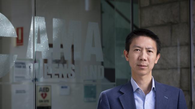 AMA Queensland president Dr Nick Yim said the surgery wait times problem was escalating. Picture: Russell Shakespeare