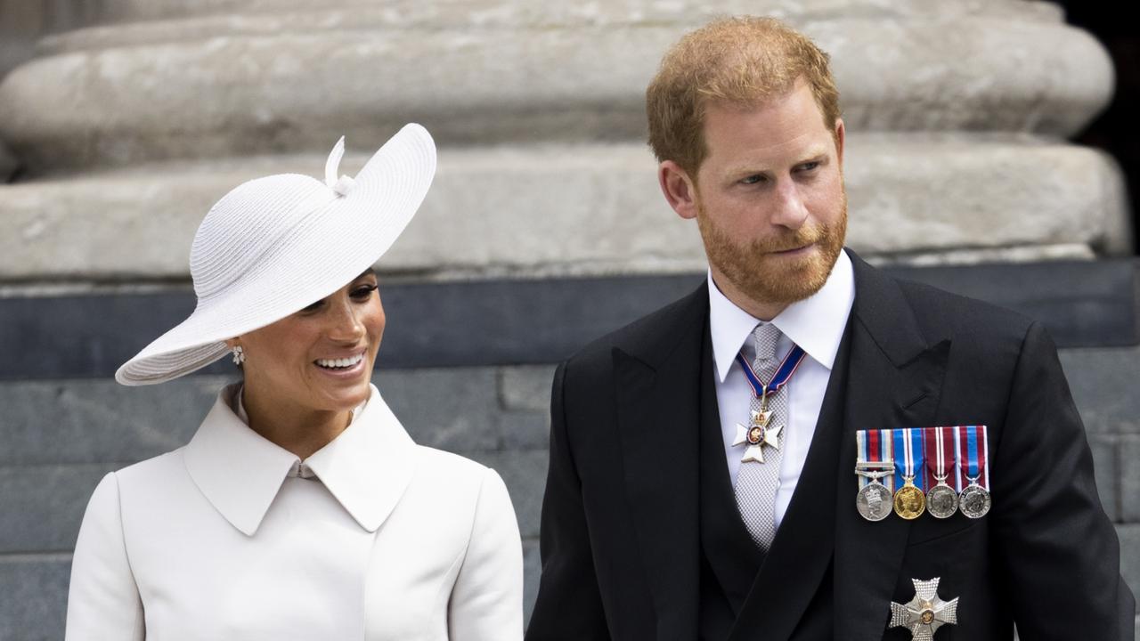 Royal commentator Lady Colin Campbell also claimed Harry and Meghan were “avoided like the plague” at a number of Jubilee events. Picture: Humphrey Nemar/WPA Pool/Getty Images.