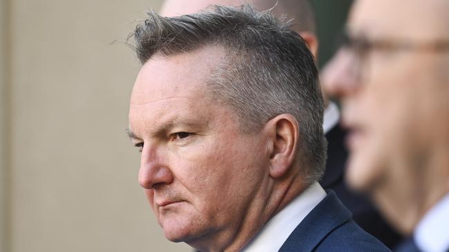 Anthony Albanese and Chris Bowen claim nuclear power does not stack up. Picture: NewsWire / Martin Ollman