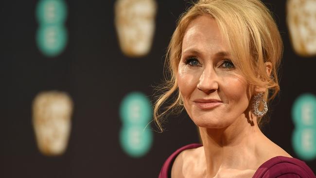 Harry Potter isn’t the only thing making JK Rowling millions. Picture: Justin TALLIS / AFP.