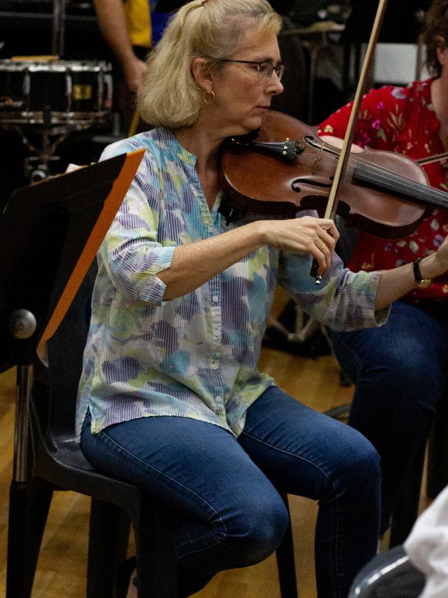 Kerryn Haaksma is an honorary member of the Bundaberg Youth Orchestra, and her son will also be joining the anniversary performance on Saturday.