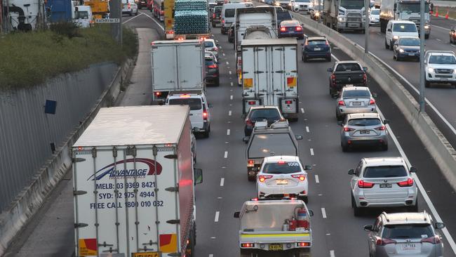 One in three drivers have nodded off while driving behind the wheel, with 74 fatigue-related crashes. Picture: David Crosling