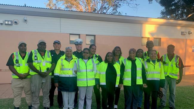 Commander Craig Laidler met with the Central Australia Grandmother's Group