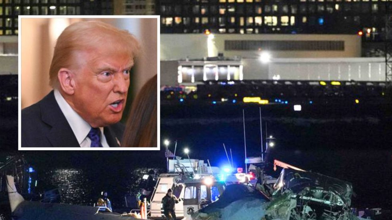 ‘MULTIPLE FATALITIES’: Trump’s fury amid passenger jet crash