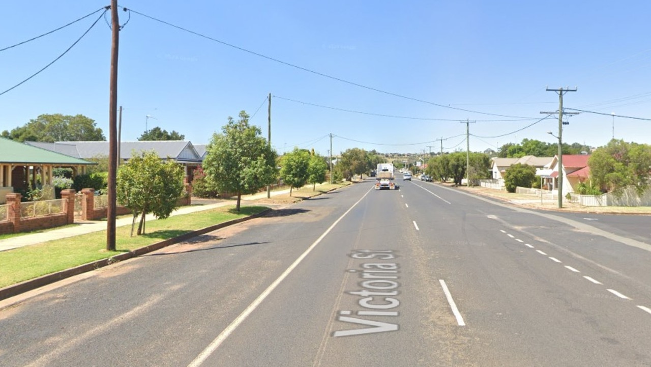 Officers were called to Victoria St in Parkes following reports of a domestic incident. Picture: Google Maps