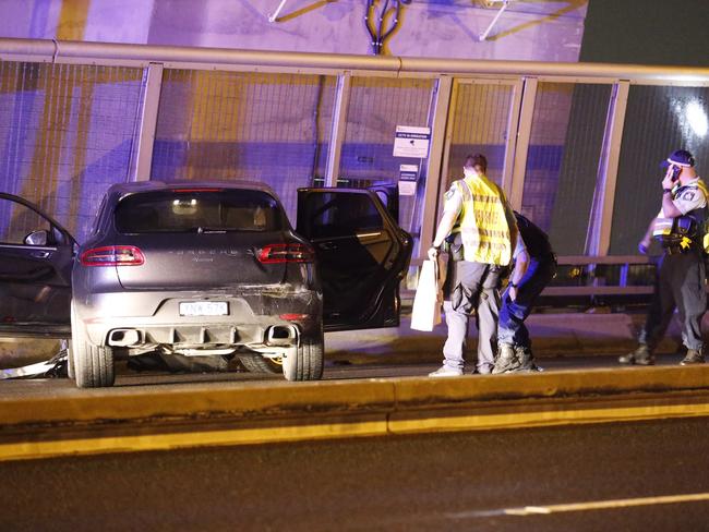 A vehicle check revealed the car had been stolen from the ACT. Picture: Steve Tyson