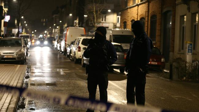 A police operation in Brussels after the airport attack in March.