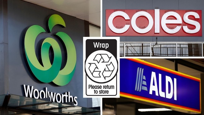 The Soft Plastics Taskforce, which includes Coles, Woolworths and Aldi, is still trying to find a solution so shoppers no place to recycle their soft plastics.