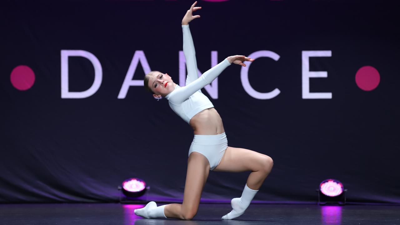 Milly Platt performing in the Gold Coast Eisteddfod Day 3 dance solos. Picture: Ryan Kettle