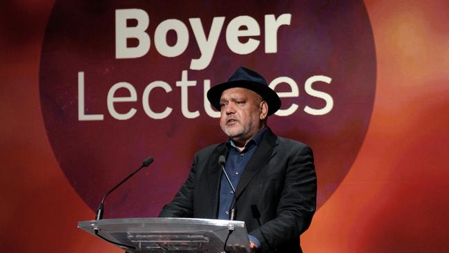 Noel Pearson delivers the first of four Boyer Lecturers in Sydney on Thursday. Picture: Oscar Colman