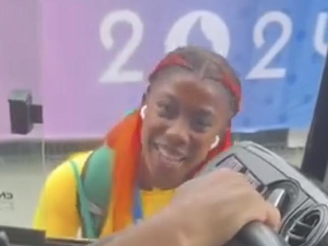 Shelly-Ann Fraser-Pryce was refused entry into the althetics at Paris 2024. Picture: X