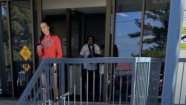 Abby Jade Doody-Crawford leaving the Redcliffe Magistrates Court on May 10.