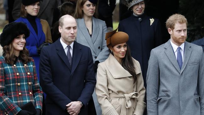 Kate and William have had a tough year with Meghan and Harry publicly berating them. Picture: Adrian DENNIS / AFP.