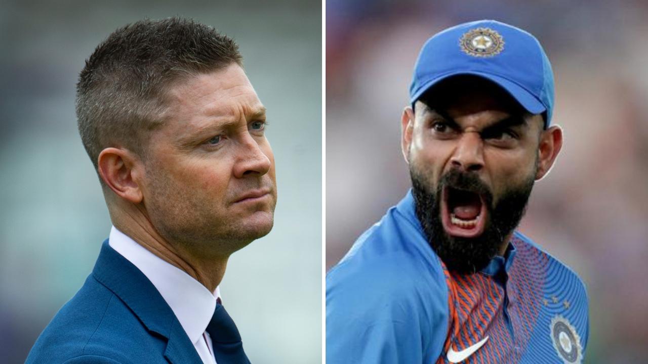 Michael Clarke and Virat Kohli.